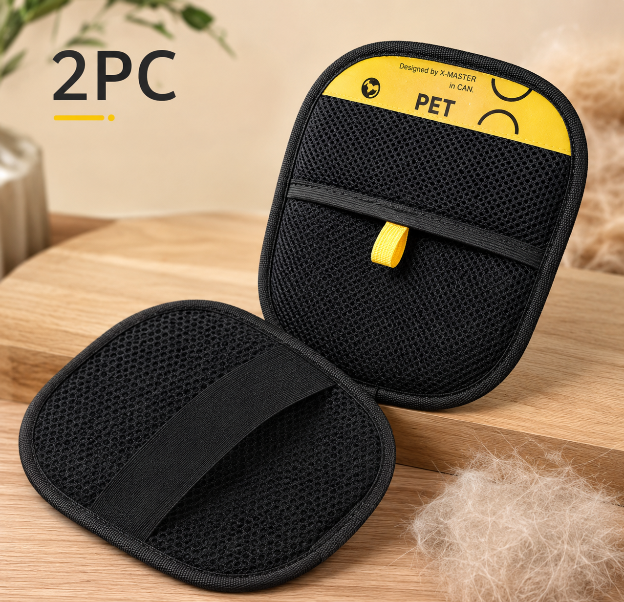 Pet Grooming Glove – Easy Hair Remover for Dogs & Cats