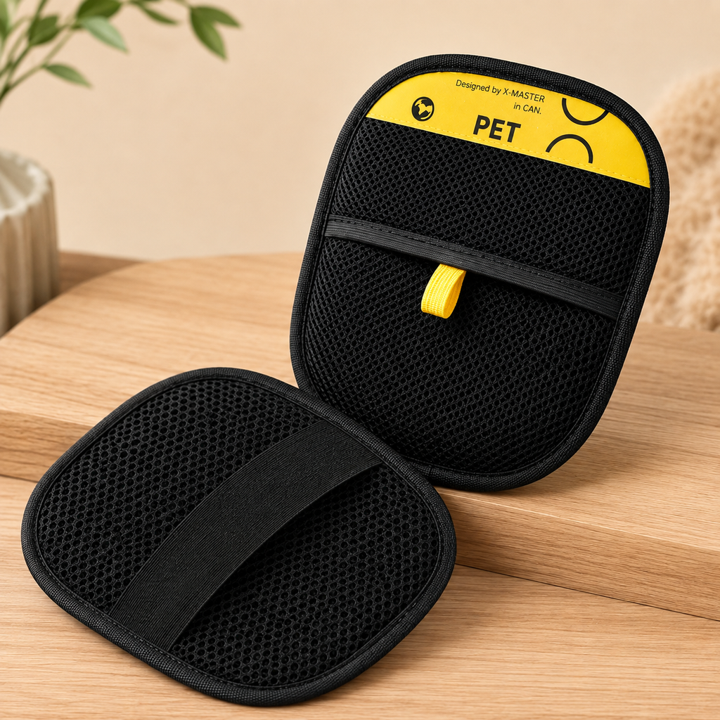 Pet Grooming Glove – Easy Hair Remover for Dogs & Cats